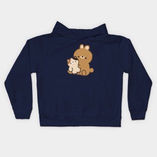 Bunny and cat Kids Hoodie